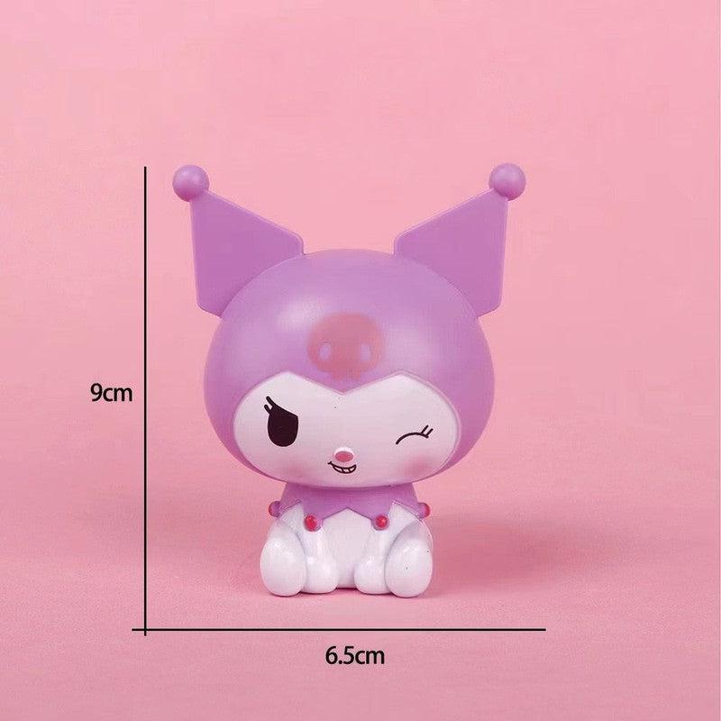 Hello Kitty DIY Cake Decorate Toy Figures | Delightful Sanrio Anime Figures for Children's Play & Gifts
